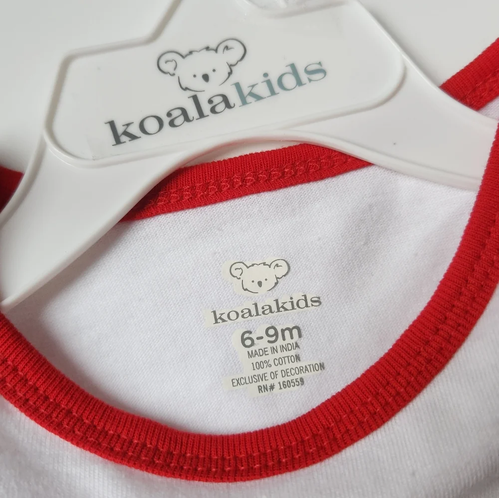 My 1st Christmas long sleeved onesie 6-9 M Baby‎ Boy/Girl